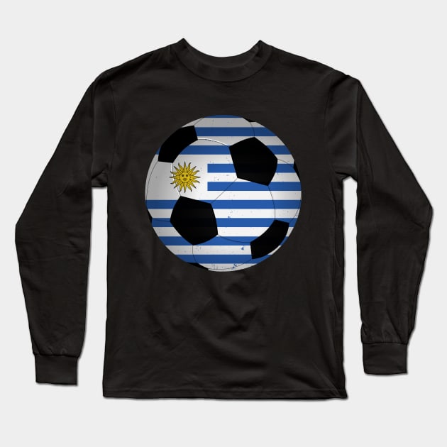 Soccer, Uruguay soccer design, Uruguay Flag Long Sleeve T-Shirt by maro_00